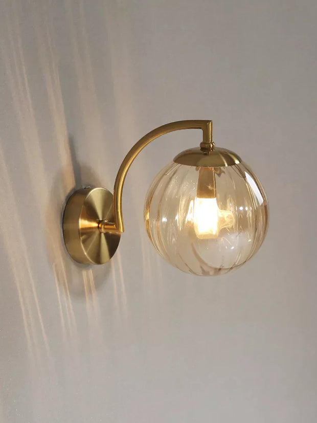 Elegant Glass Wall Sconce – Embrace Modern Elegance with a Soft Ambient Light