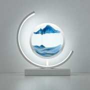 Enchanting 3D Sand LED Table Lamp - Breathtaking Natural Ambiance