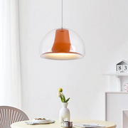 Elevate your space with a beautiful jellyfish pendant lamp – contemporary glass and metal lamp with a fluid and graceful design