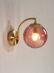 Elegant Glass Wall Sconce – Embrace Modern Elegance with a Soft Ambient Light