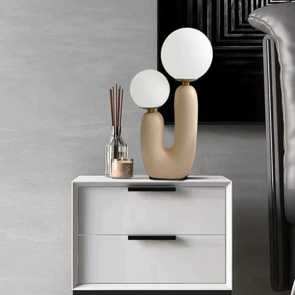 Tafellamp van glas geïnspireerd op cactussen – Elegante en eigentijdse verlichting voor uw ruimte