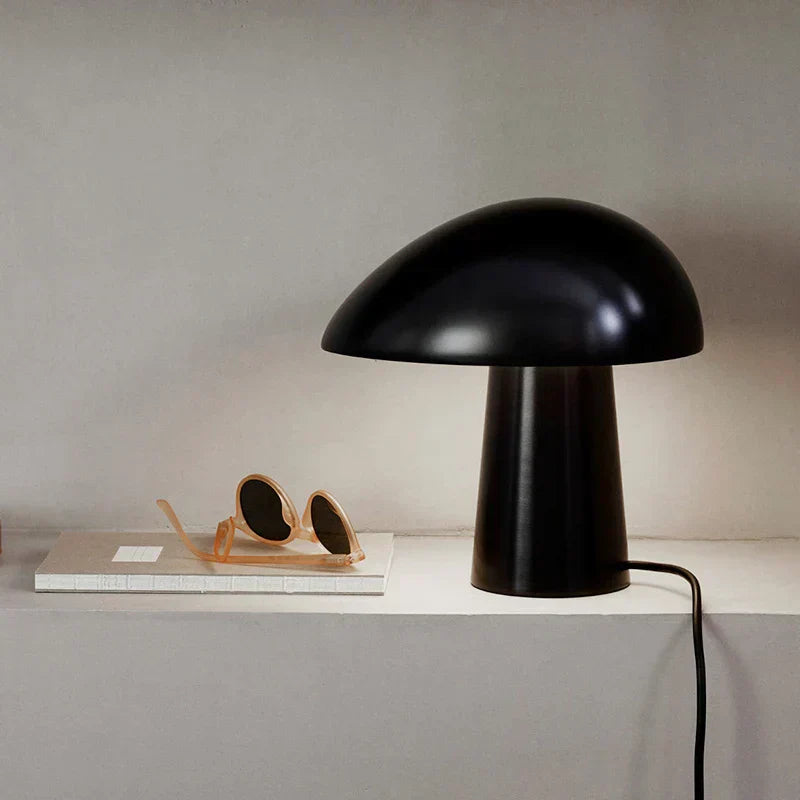 Lampe de table Juno LED élégante – Design scandinave moderne en bois et métal