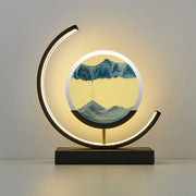 Enchanting 3D Sand LED Table Lamp - Breathtaking Natural Ambiance