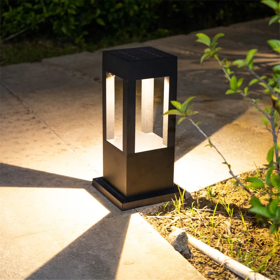 Éclairez votre jardin de manière durable avec la lampe LED solaire Nimbus