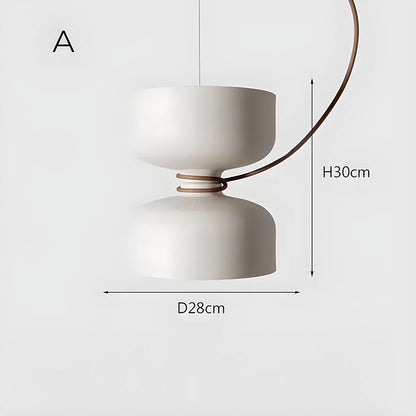 Suspension LED géométrique Orlee élégante – Parfaite combinaison d'élégance moderne et de polyvalence pour votre maison