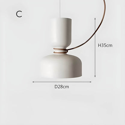 Suspension LED géométrique Orlee élégante – Parfaite combinaison d'élégance moderne et de polyvalence pour votre maison
