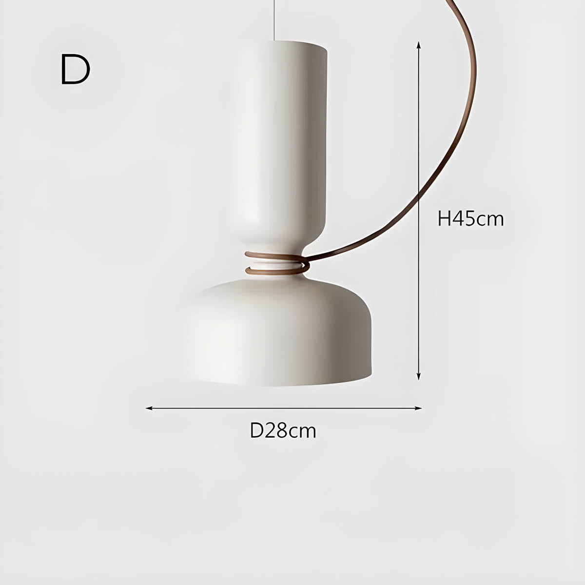 Suspension LED géométrique Orlee élégante – Parfaite combinaison d'élégance moderne et de polyvalence pour votre maison