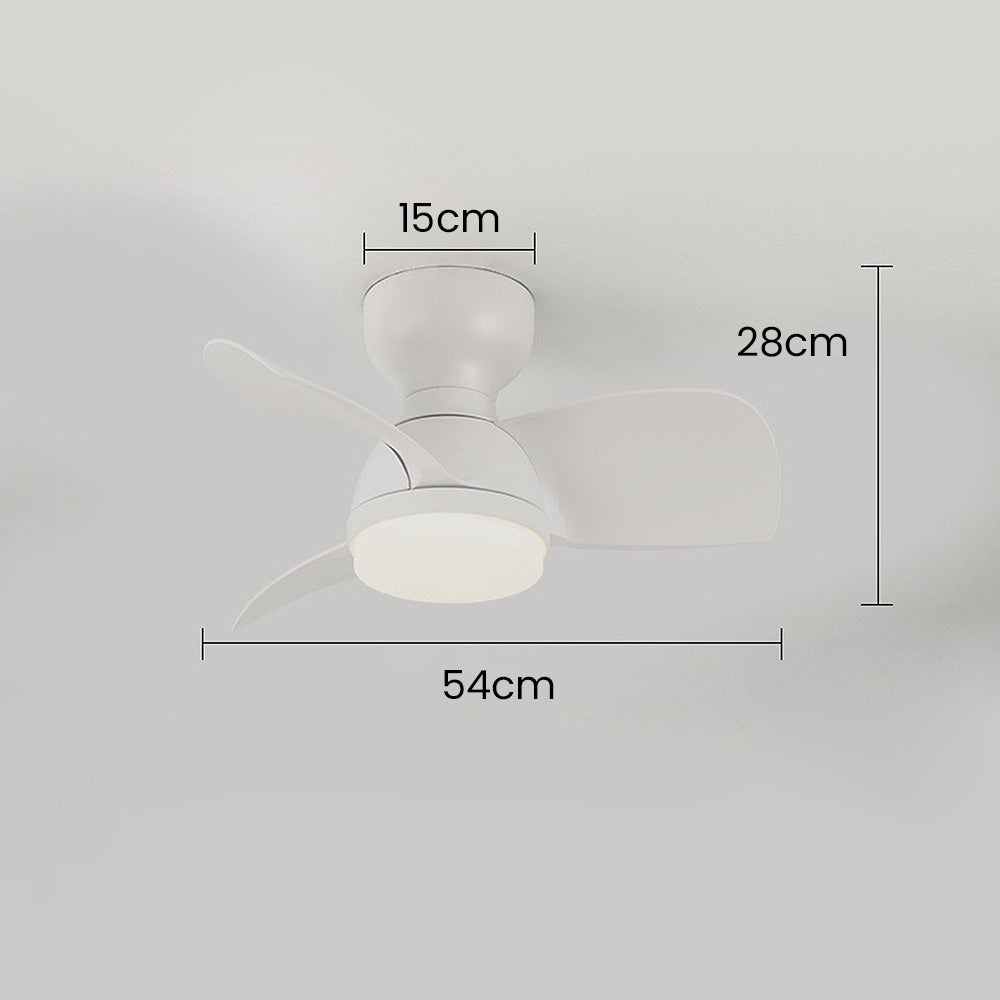 Ventilateur de plafond en bois élégant avec éclairage LED – Découvrez l'élégance moderne et un confort ultime
