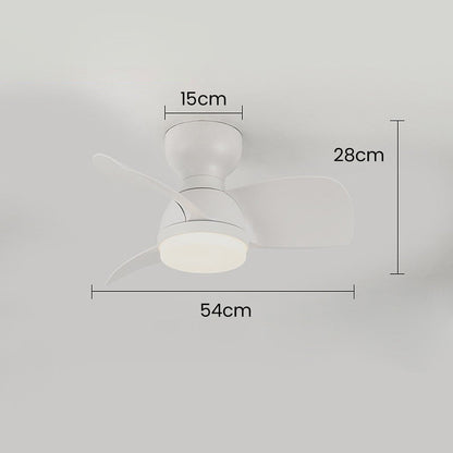Ventilateur de plafond en bois élégant avec éclairage LED – Découvrez l'élégance moderne et un confort ultime