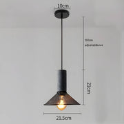 Sleek Shane Industrial Suspension – Contemporary Elegance in Concrete and Iron