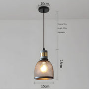 Sleek Shane Industrial Suspension – Contemporary Elegance in Concrete and Iron