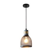 Sleek Shane Industrial Suspension – Contemporary Elegance in Concrete and Iron