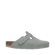 Unisex Suede Leather Clogs Boston – High Comfort and Adjustable Design for All Seasons