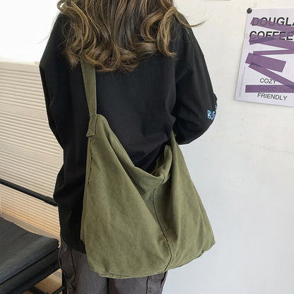 Sac Bandoulière en Toile Larissa - Élégant et Spacieux pour Femmes