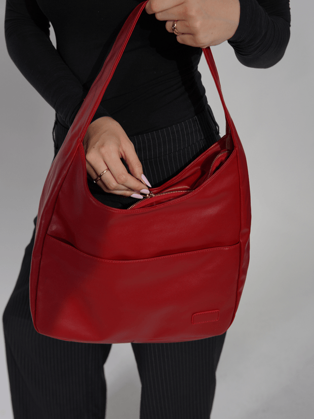 Chic and Practical Handbag in Synthetic Leather – Ideal for Everyday Use
