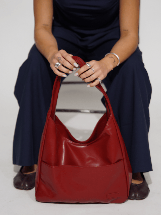 Chic and Practical Handbag in Synthetic Leather – Ideal for Everyday Use