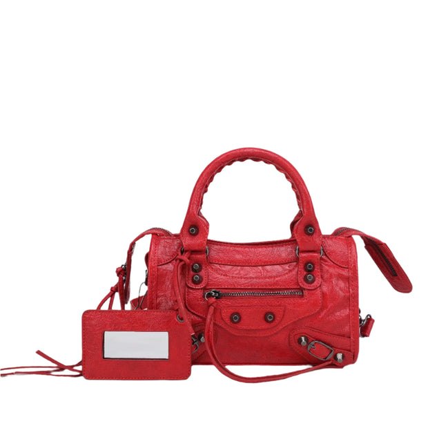 Genuine leather handbag – Classic elegance and artisanal finish for a refined style