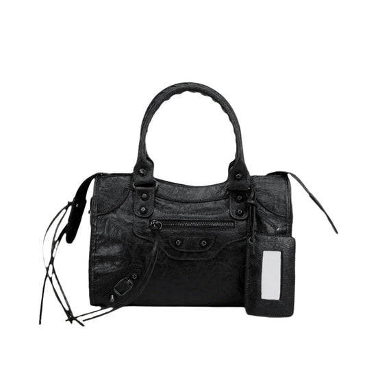 Sac à main en cuir véritable pour femme – Élégance intemporelle et finition artisanale, idéal pour toutes les occasions