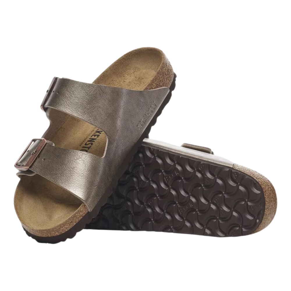 Sandales Unisex Arizona en Birko-Flor Taupe - Élégantes et Confortables pour Été