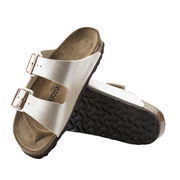 Sandales Unisex Birko-Flor® Élégantes en Blanc Perlé - Confort Quotidien et Style Indémodable