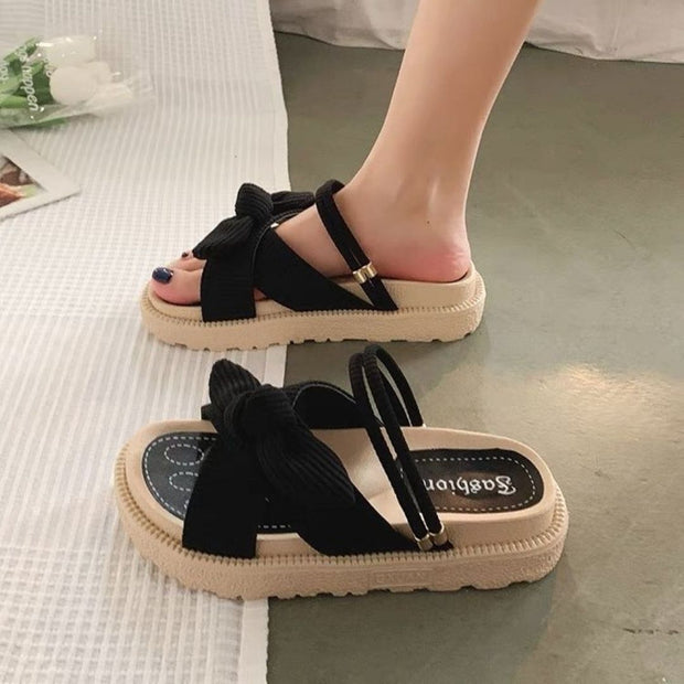 Sandales Femme Orthopédiques en Cuir avec Détails Élégants et Confort Ergonomique – Disponibles en Noir, Beige, Blanc