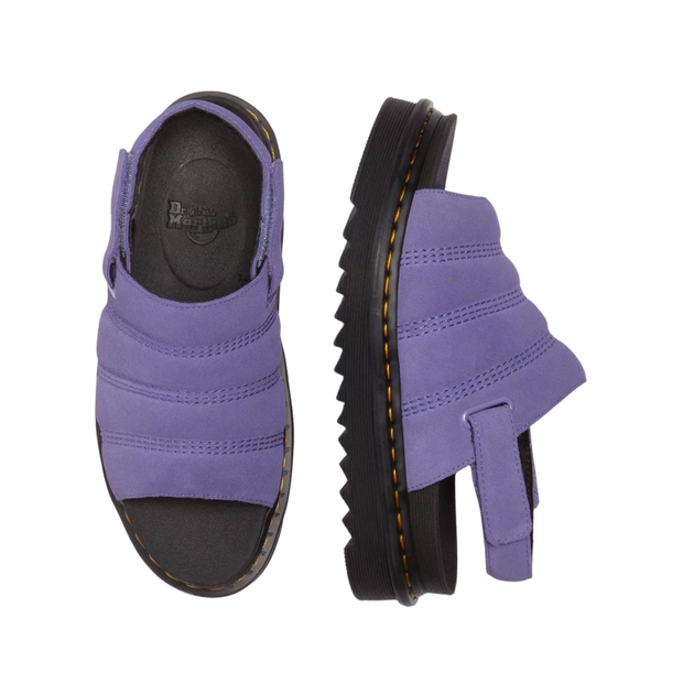 Sandales Unisex en Suède Violet Crépuscule avec Semelle Légère et Sangle Ajustable – Confort Optimal pour l'Été