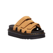 Sandales Unisex en Suède avec 3 Sangles Ajustables - Confort et Praticité - Semelle EVA Légère - Couleur Tan