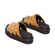 Sandales Unisex en Suède avec 3 Sangles Ajustables - Confort et Praticité - Semelle EVA Légère - Couleur Tan