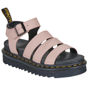 Sandales Gladiateur Unisex en Cuir PU Rose Poudré avec Semelle Moulée Légère et Confort Optimal
