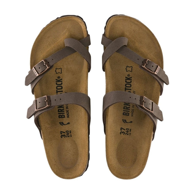 Sandales Mayari Mocca Unisex - Confort Ergonomique en Birko-Flor, Idéales pour Quotidien et Sorties Casual