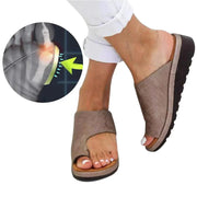 Sandales Orthopédiques Femme Ajustables pour Hallux Valgus - Confort et Soutien Optimal, Taille 34 à 42