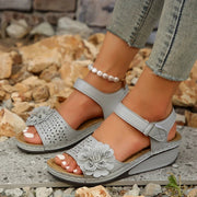 Sandales Orthopédiques Femme Nicolette – Confort, Élégance et Support Rembourré, Cuir et Simili Cuir, Tailles 36 à 41