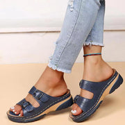 Sandales Orthopédiques Femme Respirantes avec Boucles Ajustables - Confort et Style pour Été
