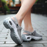Sandales Orthopédiques Femme en Maille Respirante et Caoutchouc Durable – Confort Élevé pour Été, Taille 35 à 43
