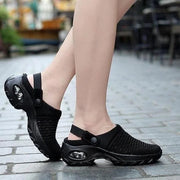 Sandales Orthopédiques Femme en Maille Respirante et Caoutchouc Durable – Confort Élevé pour Été, Taille 35 à 43