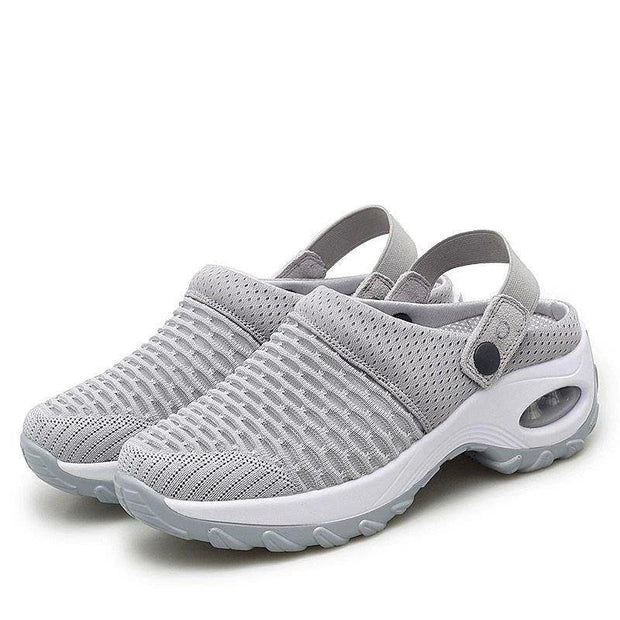 Sandales Orthopédiques Femme en Maille Respirante et Caoutchouc Durable – Confort Élevé pour Été, Taille 35 à 43