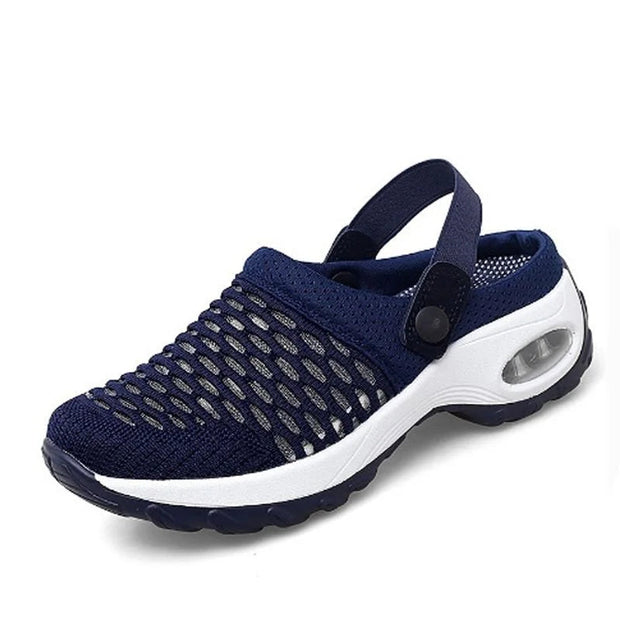 Sandales Orthopédiques Femme en Maille Respirante et Caoutchouc Durable – Confort Élevé pour Été, Taille 35 à 43