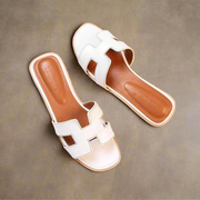 Sandales d'Été Élégantes pour Femmes en Cuir PU Confortable – Mules Chic