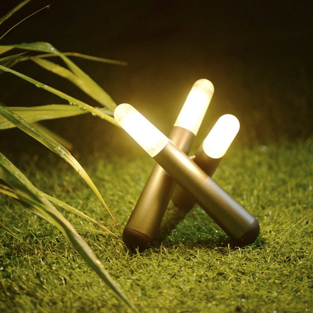 Portable LED glow sticks – Charming decorative lighting for a warm table ambiance