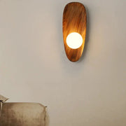 Elegant natural wood wall sconce – Embrace modern elegance with a warm organic ambiance