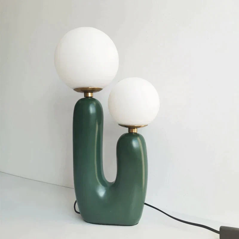 Tafellamp van glas geïnspireerd op cactussen – Elegante en eigentijdse verlichting voor uw ruimte