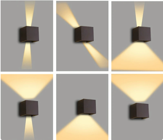 Set of 2 DuoGlow Wireless Wall Lamps – Sleek LED Design for a Modern Lifestyle