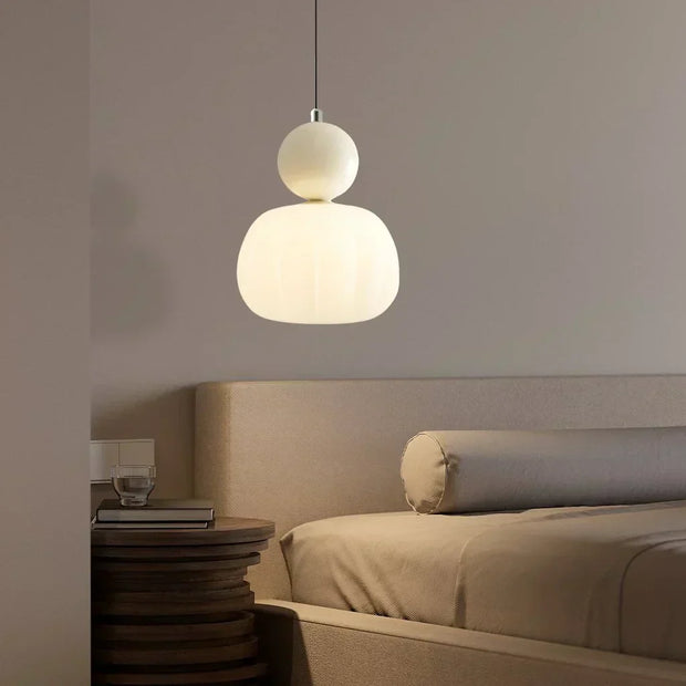 Superb Bauhaus Art Deco pendant lamp – Elegant multi-colored lamp with geometric elegance