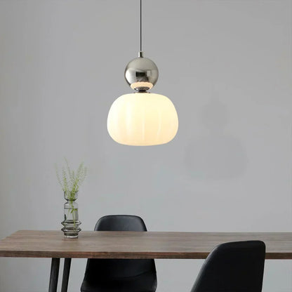 Superb hängande lampa Bauhaus Art Déco – Elegant mångfärgad lampa med geometrisk elegans