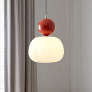 Superb Bauhaus Art Deco pendant lamp – Elegant multi-colored lamp with geometric elegance