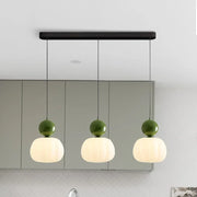 Superb Bauhaus Art Deco pendant lamp – Elegant multi-colored lamp with geometric elegance
