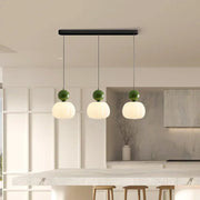 Superb Bauhaus Art Deco pendant lamp – Elegant multi-colored lamp with geometric elegance