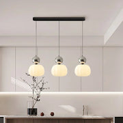 Superb Bauhaus Art Deco pendant lamp – Elegant multi-colored lamp with geometric elegance