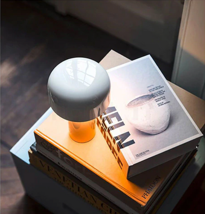 Lampe de Table Champignon Italienne Élégante – Commodité Sans Fil Rencontrant la Sophistication Moderne