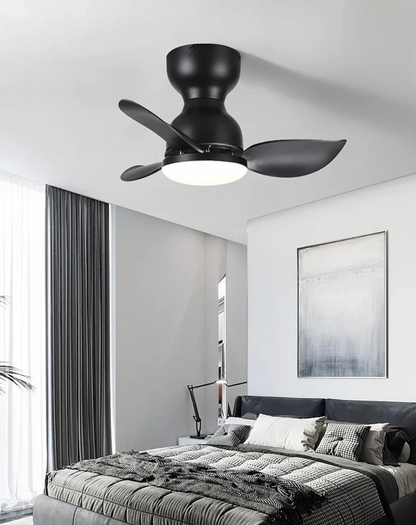 Ventilateur de plafond lumineux Trailblazer 18" élégant – Design épuré pour un refroidissement efficace et du style